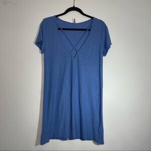 NWT Michelle by Comune Riviera Teviston Blue Dress Size Medium